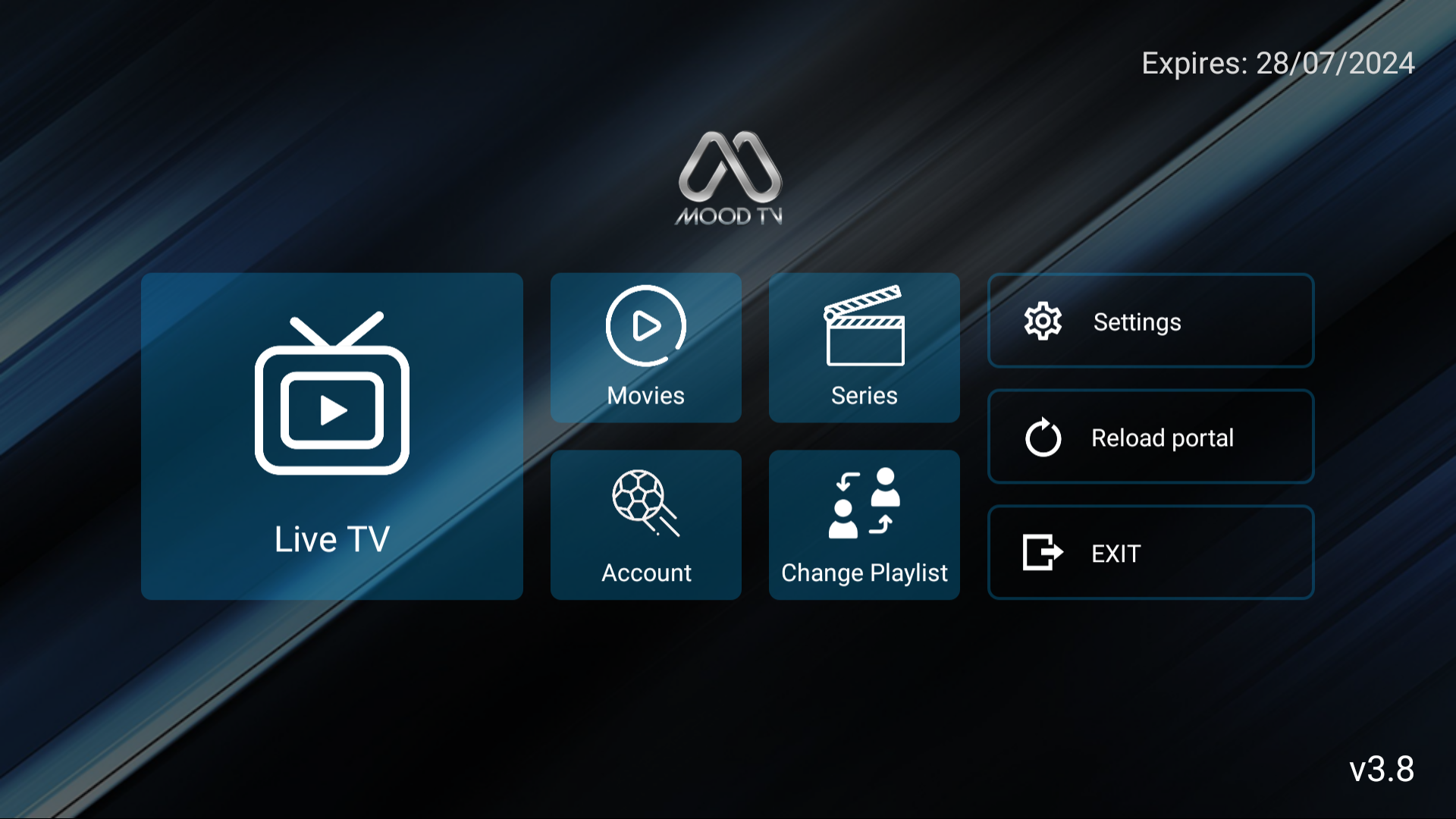 Mood TV Android App v3.8