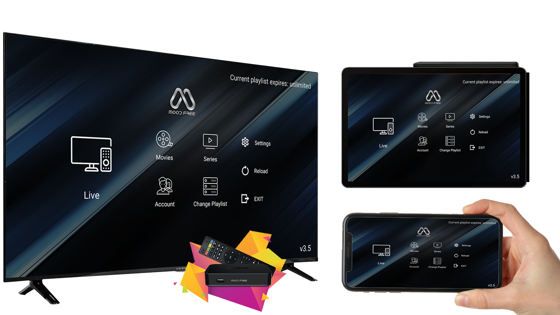 Mood TV App
